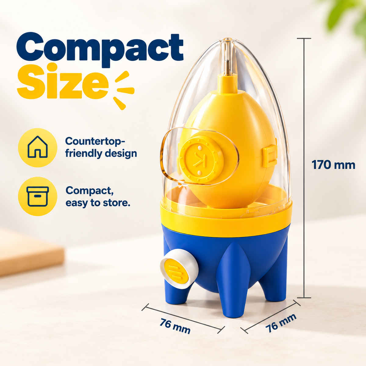 ๐ฅ Limited-Time 56% OFF โ Golden Egg Maker Pull-String Egg Spinner