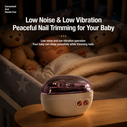 2-in-1 Smart Electric Nail Clipper & Polisher