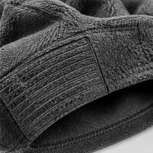 Winter Fleece Face Mask – Thermal Neck Gaiter and Beanie Set for Cold Weather Outdoor Activities