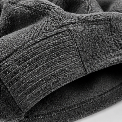 Winter Fleece Face Mask – Thermal Neck Gaiter and Beanie Set for Cold Weather Outdoor Activities