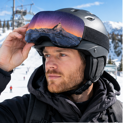 Ski Goggle Cover – Soft Protective Pouch for Goggles, Scratch-Resistant and Dustproof