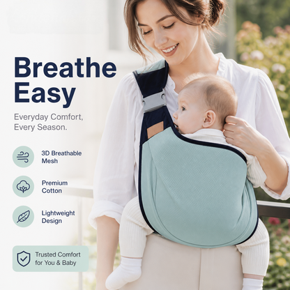 4-in-1 Baby Carrier – Give Your Arms a Break & Keep Baby Close