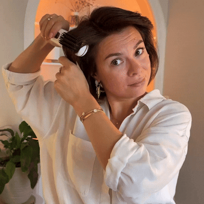Cordless Portable Heated Straightening Brush