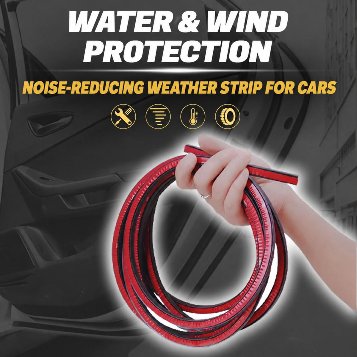 Car Soundproof Weather Strip