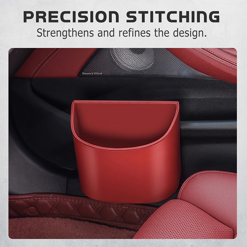 NEW HOT SALE🚗 50% OFF! Leather Car Cup Holder & Organizer