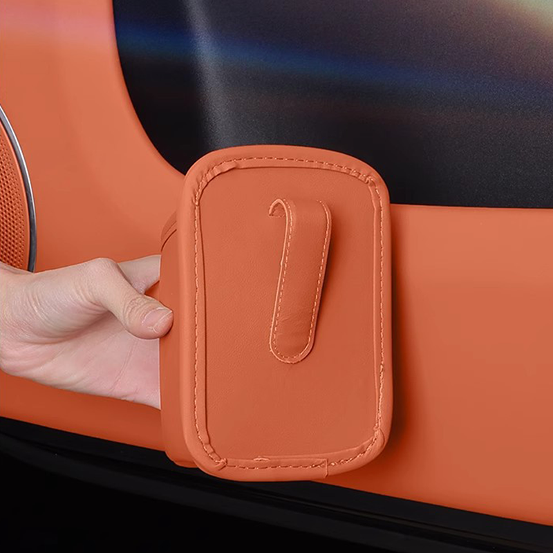 NEW HOT SALE🚗 50% OFF! Leather Car Cup Holder & Organizer