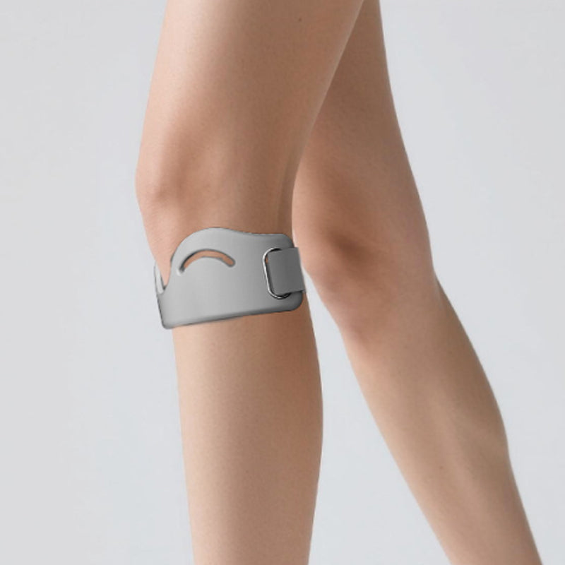 Silicone Knee Patella Strap – Shock-Absorbing & Breathable Support🦵