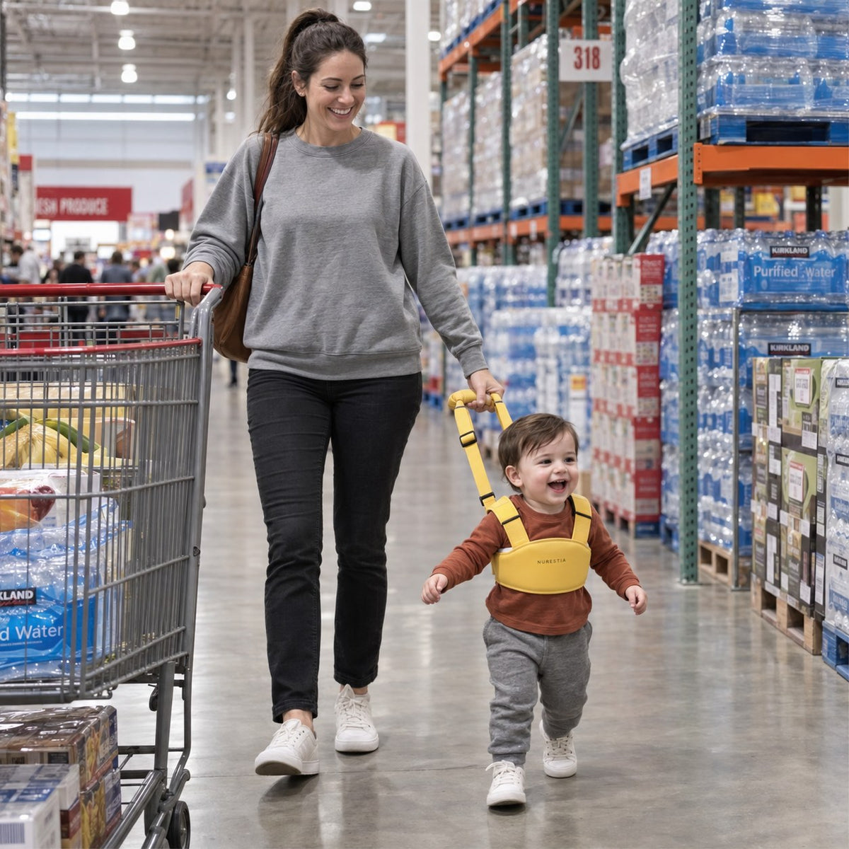 Steppy – The Back-Saving Walking Harness for Toddlers