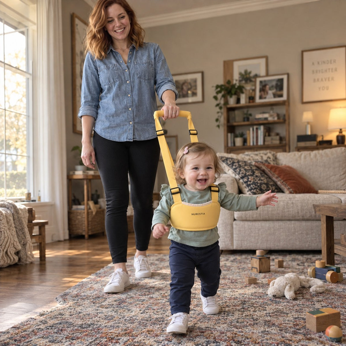 Steppy – The Back-Saving Walking Harness for Toddlers