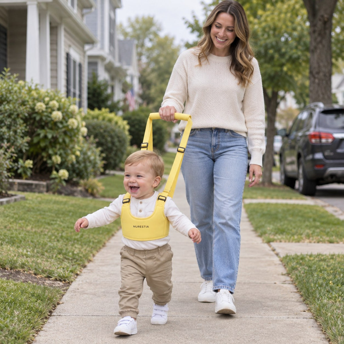 Steppy – The Back-Saving Walking Harness for Toddlers